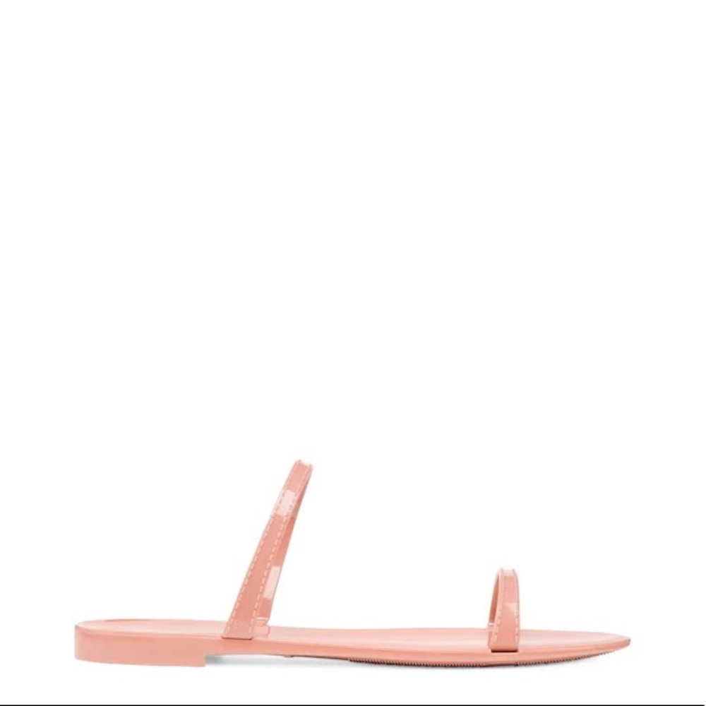 Stuart Weitzman Sawyer Slide Sandal In Poudre Blu… - image 1